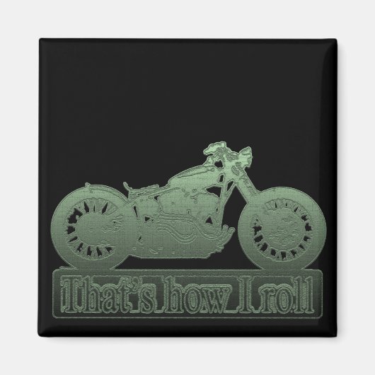 Der Magnet für das Motorrad (Vorne)