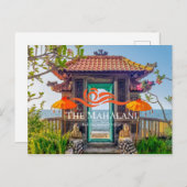 Der Mahalani Postkarte (Vorne/Hinten)