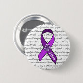 Der Mai ist der Monat des fibromyalgischen Bewusst Button (Vorne & Hinten)