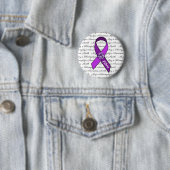 Der Mai ist der Monat des fibromyalgischen Bewusst Button (Beispiel)