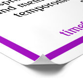 Der Mai ist der Monat des fibromyalgischen Bewusst Poster (Ecke)