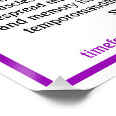 Der Mai ist der Monat des fibromyalgischen Bewusst Poster (Ecke)