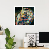 Der Maiden, 1913 (Öl auf Leinwand) Poster (Heimbüro)