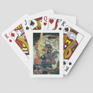 Der Maiden, 1913 (Öl auf Leinwand) Spielkarten