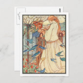 Der Maiden Song von Florence Harrison Postkarte (Vorne/Hinten)