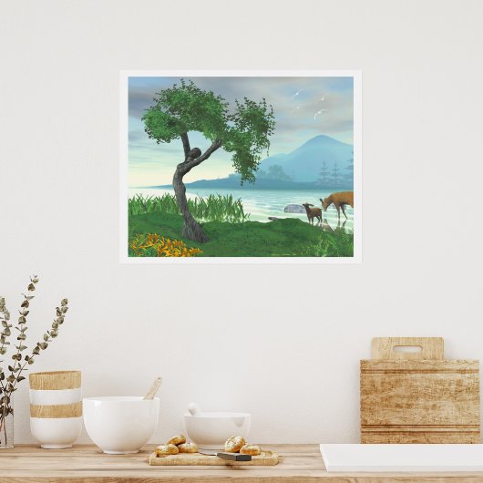 Der Maiden Tree Poster (Küche)