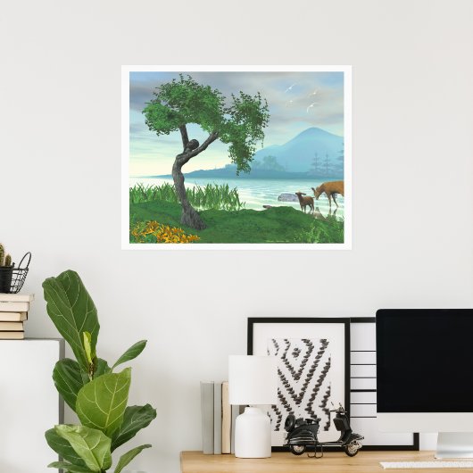 Der Maiden Tree Poster (Heimbüro)