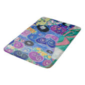 Der Maiden von Gustav Klimt Badematte (Schrägansicht)