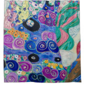 Der Maiden von Gustav Klimt Duschvorhang (Vorderseite)