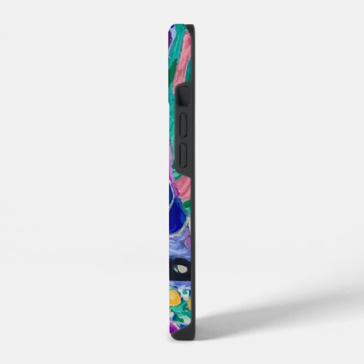 Der Maiden von Gustav Klimt iPhone Hülle (Linke Seite)