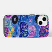 Der Maiden von Gustav Klimt iPhone Hülle (Rückseite (Horizontal))
