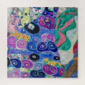 Der Maiden von Gustav Klimt Puzzle (Vertikal)