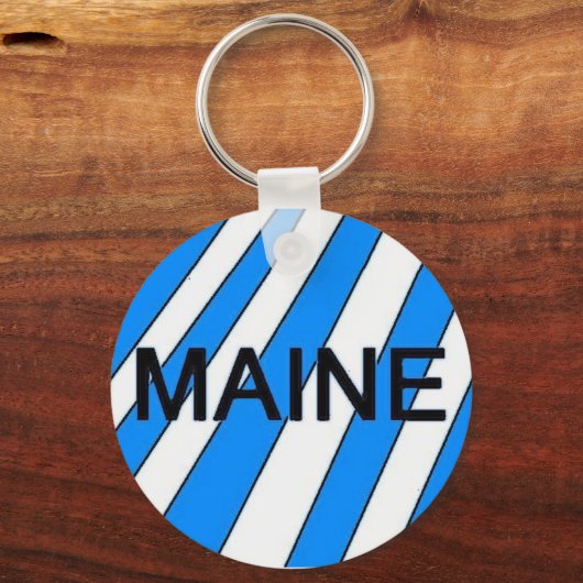 Der Maine-Schlüsselanhänger Schlüsselanhänger (Vorderseite)
