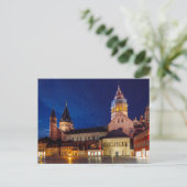 Der Mainzer Dom in Rheinland Pfalz Postkarte (Stehend Vorderseite)