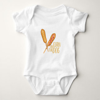 Der Mais-Hund Baby Strampler