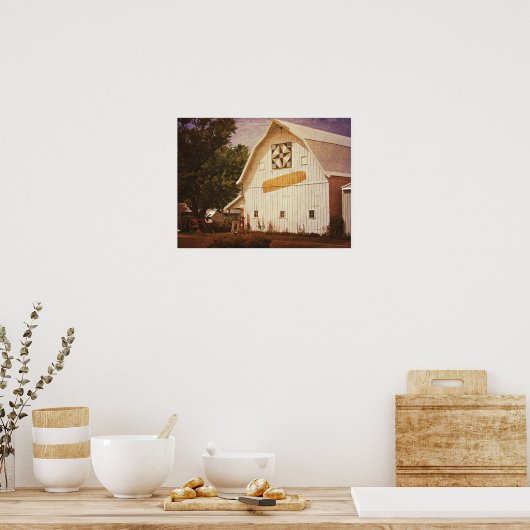 Der Maisstall Poster (Küche)