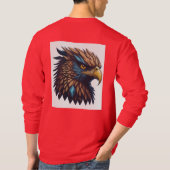 Der majestätische Adler T-Shirt (Rückseite)