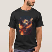 Der majestätische Aufstieg des epischen Phönix 1 T-Shirt (Vorderseite)