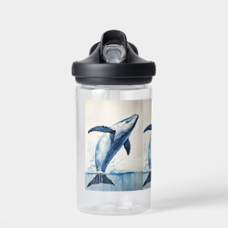 Der majestätische Blauwal Trinkflasche