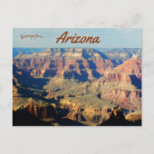Der majestätische Grand Canyon Arizona Postkarte (Vorderseite)