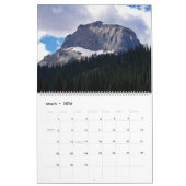 Der majestätische Kanadier Rockies Kalender (Mär 2026)