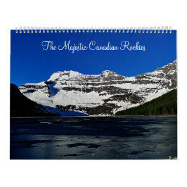 Der majestätische Kanadier Rockies Kalender