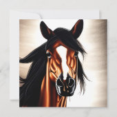 Der majestätische Mustang - der Geist der Freiheit (Vorderseite)