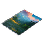 Der majestätische Pinienwald des Tals Notizblock (Linke Seite)