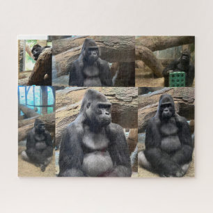 DER MAJESTISCHE BERG GORILLA PUZZLE
