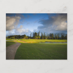 Der Makai-Golfplatz in Princeville Postkarte