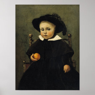 Der Maler Adolphe Desbrochers als Kind Poster