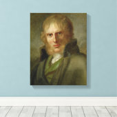 Der Maler Caspar David Friedrich Leinwanddruck (Insitu (Holzboden))
