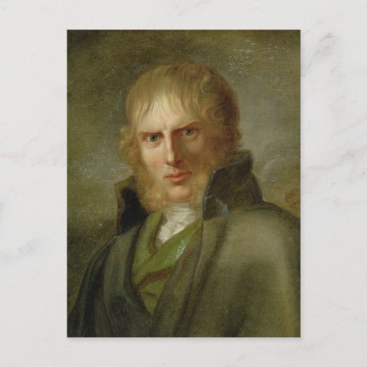 Der Maler Caspar David Friedrich Postkarte (Vorderseite)