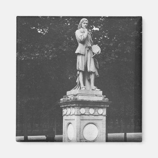 Der Maler Eustache Le Sueur, 1853 Magnet (Vorne)