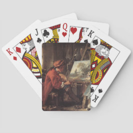 Der Maler in Seinem Studio (von François Boucher) Spielkarten