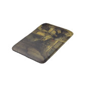 Der Maler in seiner Werkstatt (Künstlerstudio) Badematte (Schrägansicht)