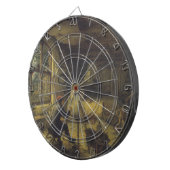 Der Maler in seiner Werkstatt (Künstlerstudio) Dartscheibe (Vorderseite rechts)