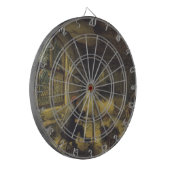 Der Maler in seiner Werkstatt (Künstlerstudio) Dartscheibe (Vorderseite Links)