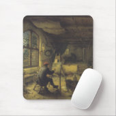 Der Maler in seiner Werkstatt (Künstlerstudio) Mousepad (Mit Mouse)