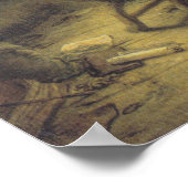 Der Maler in seiner Werkstatt (Künstlerstudio) Poster (Ecke)