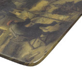 Der Maler in seiner Werkstatt (Künstlerstudio) Schneidebrett (Ecke)