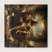 Der Maler Puzzle (Horizontal)
