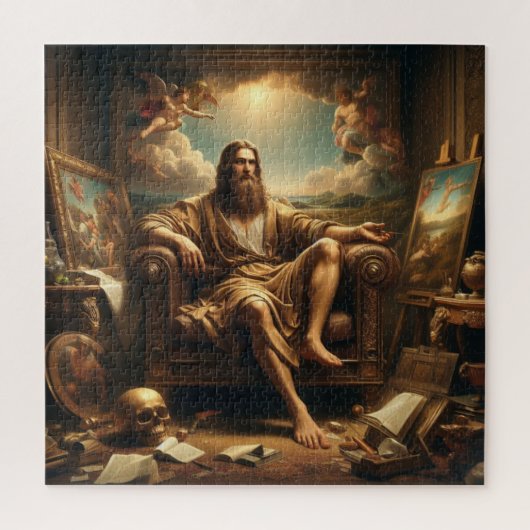 Der Maler Puzzle (Vertikal)