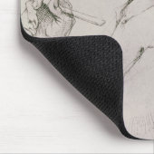 Der Maler und der Kunst-Liebhaber Mousepad (Ecke)