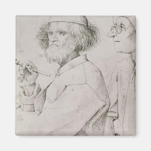 Der Maler und der Kunstfreund Magnet (Vorne)