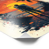 Der Maler war erstaunt über sein Bild Fotodruck (Ecke)