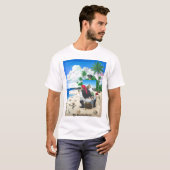 Der Malerei-Pirat T-Shirt (Vorne ganz)