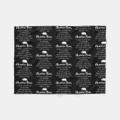 Der Mama-Bär ist so süß Fleecedecke (Vorderseite (Horizontal))