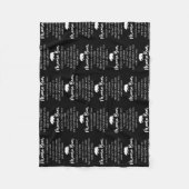 Der Mama-Bär ist so süß  Fleecedecke (Vorderseite)