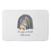 Der Manager ist das Bett der ersten King-Größe Badematte (Vorderseite)